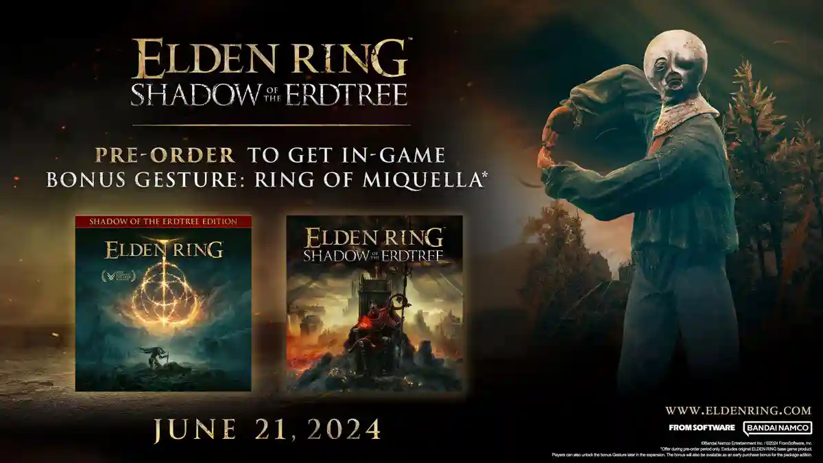 Elden Ring Expansion 'Shadow of the Erdtree' Launches Soon