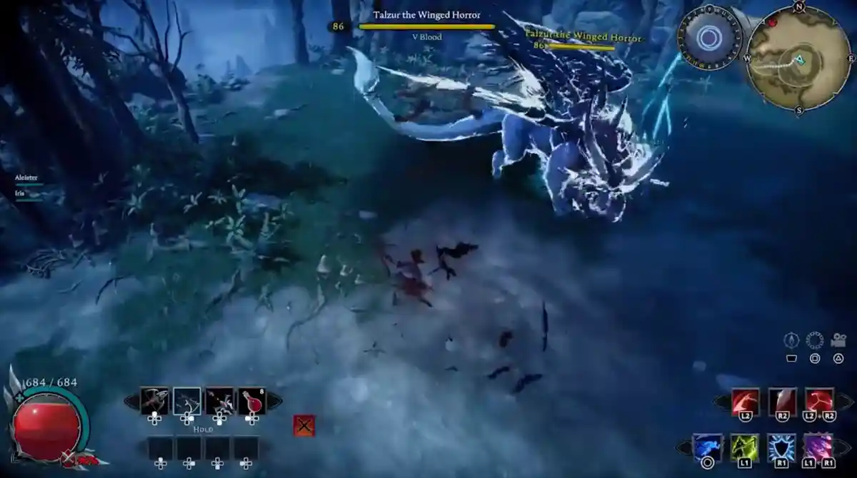 Meet Talzur: The Winged Horror in V Rising on PS5
