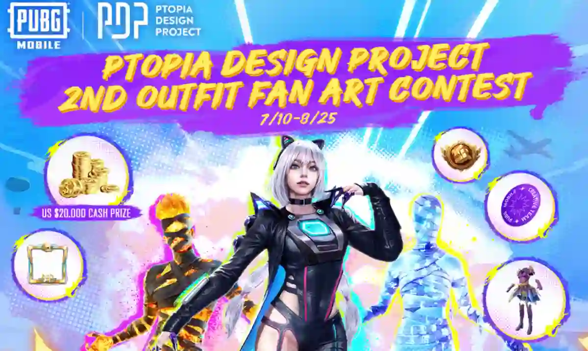 PUBG Mobile Announces PDP 2nd Outfit Fan Art Contest with $20,000 Prize Pool