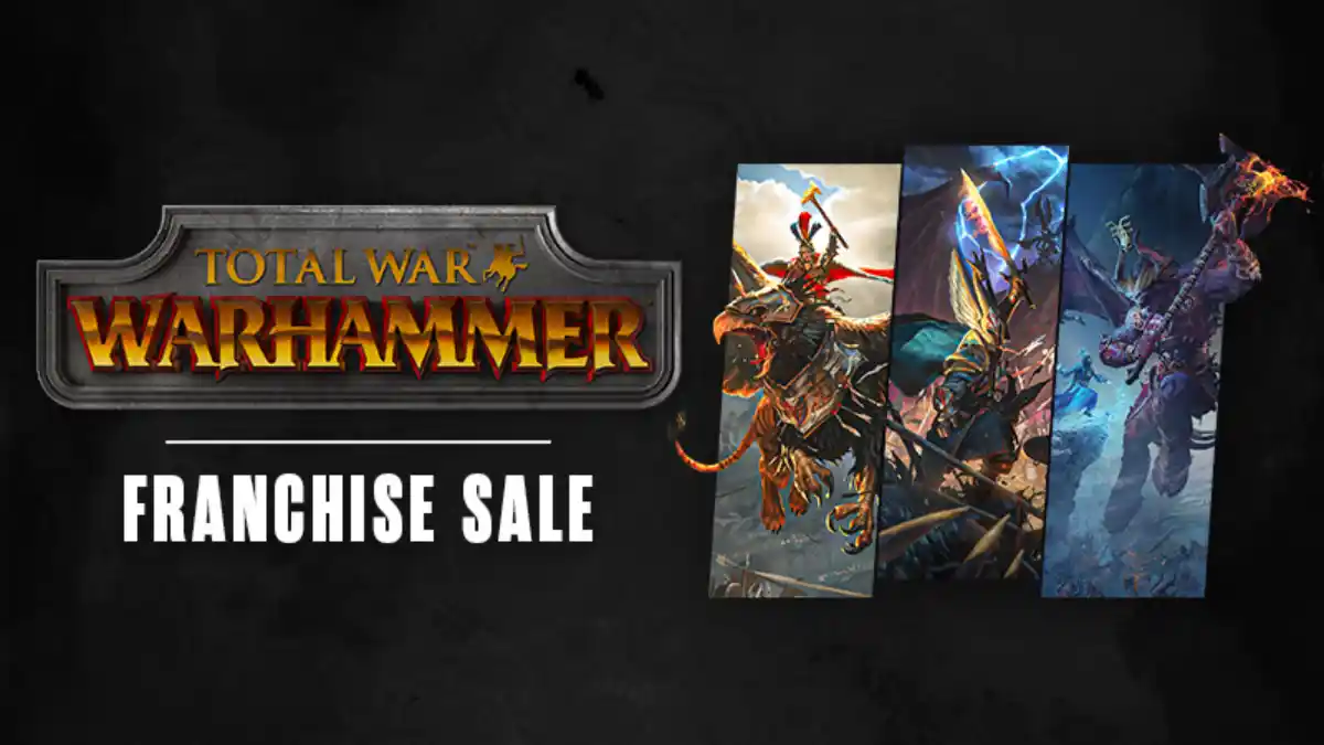 Save up to 75% with the Total War: WARHAMMER Franchise Sale!