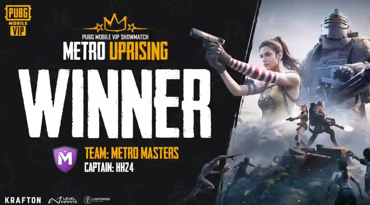 Metro Masters Win PUBG Mobile VIP Showmatch: Metro Uprising