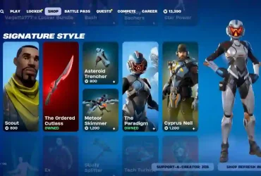 Fortnite's Exclusive Paradigm Outfit Returns to Item Shop
